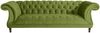 Chesterfield Sofa 3-Sitzer Kaylin Samtvelours oliv Bild 2