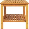 vidaXL Beistelltisch Öl-Natur 90 x 50 x 45 cm Massivholz Akazie 4108104 Bild 5