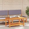 vidaXL Beistelltisch Öl-Natur 90 x 50 x 45 cm Massivholz Akazie 4108104 Bild 3