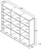 VCM Zilas 919178 H. 82 x B. 102 x T. 23 cm Bild 5