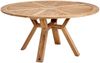 Gartenesstisch Circus aus Teak, modern, rund, natur, für 6–8 Personen, Ø 150 cm Bild 1