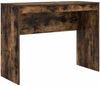 vidaXL Schreibtisch Geräucherte Eiche 100 x 40 x 76 cm 869406 Bild 2