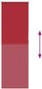 vidaXL Verdunkelungsrollo Rot 55x175 cm Stoffbreite 50,7 cm Polyester 4011795 Bild 5