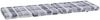 vidaXL '361998' Liegestuhl-Auflagen 2 Stk. Oxford-Gewebe, grau Karomuster, 180 x 55 x 7 cm Bild 5