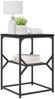 vidaXL Beistelltisch Schwarz Eichen-Optik 41 x 40 x 60 cm 868237 Bild 3