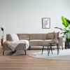 Bronx71 Ecksofa Kansas Stoff taupe links Bild 5