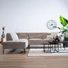 Bronx71 Ecksofa Kansas Stoff taupe links Bild 2