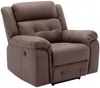Vente-unique - ORTIANO Sessel StoffStoff Braun - B 97 cm x H 102 cm x L 103 cm Bild 4