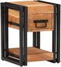 vidaXL Nachttisch Braun 30 x 30 x 40 cm Massivholz Akazie 4016710 Bild 4