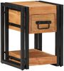 vidaXL Nachttisch Braun 30 x 30 x 40 cm Massivholz Akazie 4016710 Bild 3