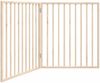 vidaXL Hundegitter Faltbar 2 Paneele 160 cm Pappelholz 352178 Bild 2