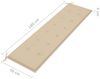 vidaXL Gartenbank-Auflage Beige 180x50x3 cm Oxford-Gewebe 47628 Bild 3