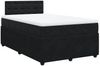 vidaXL Boxspringbett mit Matratze Schwarz 120x200 cm Samt 3287724 Bild 2