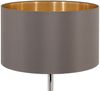 Eglo 31631 Tischlampe MASERLO Textil cappuccino, gold E27 1X60W H:42cm Ø23cm mit Kabelschalter Bild 2