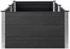 vidaXL Garten-Hochbeet 200x100x54 cm WPC Grau 318097 Bild 4