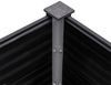 vidaXL Garten-Hochbeet 200x100x54 cm WPC Grau 318097 Bild 5