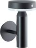 Brilliant LED Außen-Wandleuchte Magua LED Außenlampe mit Solar, 20 cm, 350 lm, 4000 K, Metall, schwarz Bild 4