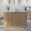 vidaXL Empfangstheke Artisan-Eiche 180x50x103,5 cm Holzwerkstoff 3324177 Bild 4