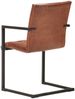 vidaXL Freischwinger 4 Stk. Braun Echtleder 3059815 Bild 4