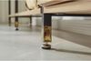 Regal-Set 30 x 170 x 210 cm Metall MDF mit Akazie-Dekor Schwarz Natur Bild 4