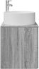 vidaXL Wandmontierte Waschtisch Grau Sonoma 49,5 x 44,5 x 65,5 cm 890323 Bild 4