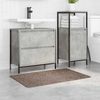 vidaXL Rutschfeste Badmatte Braun 60 x 90 cm PP 4019837 Bild 3