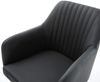 Freischwinger Greg-Flex Echt-Leder Schwarz Freischwinger flach Schwarz Taschenfederkern Bild 4