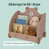 Relaxdays Bücherregal Kinder Bär-Design Bild 3