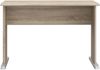 FORTE Tempra2 Schreibtisch, Holzwerkstoff, Beige, 108 x 72 x 72 cm Bild 2