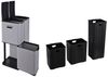 HTI-Living Mülltrennsystem Mülltrennsystem Jannik 60 Liter, 3 in 1, Fassungsvermögen 13 Liter, 17 Liter und 30 Liter Bild 4