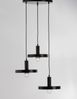 Nova Luce 9417051 GARNI Pendelleuchte 3-flammig Schwarz Gold E27 Bild 4