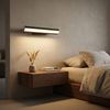 Fischer & Honsel 30286 LED Wandleuchte Beat schwarz nickelfarben matt 46cm tunable white Bild 3