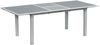 Inko Aluminium-Glastisch Spraystone silber/grau ausziehbar 170/220x100x74 cm Gartentisch Terrassenti Bild 3