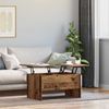 vidaXL Couchtisch Altholz 102 x 50,5 x 46,5 cm Holzwerkstoff 879453 Bild 4
