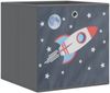 vidaXL Faltboxen 10 Stk. Grau 32x32x32 cm Vlies 4018988 Bild 3