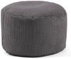 mokebo Pouf Der faule Lenz (aus Cordstoff), Sitzhocker XL, Bodenkissen, Fußhocker, Hocker, Sitzkissen in Anthrazit Bild 5
