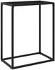 Konsolentisch, Beistelltisch, Konsole Schwarz 60x35x75 cm Hartglas Bild 2