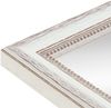 WANDStyle Wandspiegel H390 aus Massivholz in Weiß 76 x 106 cm im Stil Landhaus Bild 4