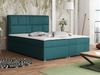 Boxspringbett Deco Box, Petrol, 140x200 cm Bild 2