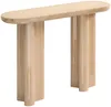 Vente-unique - LESONA Konsole Holz, Platte Beige - B 35 cm x H 80 cm x L 120 cm Bild 3