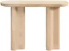 Vente-unique - LESONA Konsole Holz, Platte Beige - B 35 cm x H 80 cm x L 120 cm Bild 2