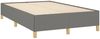 vidaXL Boxspringbett mit Matratze Dunkelgrau 120x190 cm Stoff 3269938 Bild 4