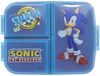 Sonic the Hedgehog Kinder Brotdose – Lunchbox mit 3 Fächern & tollem Design Bild 2