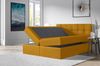 99rooms Cesar Boxspringbett Velours 200x200 cm Gelb Bild 3