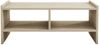 Calicosy Couchtisch mit 2 offenen Fächern, Travertin-Dekor L90 cm - PERA - Beige Bild 3