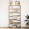 vidaXL Bücherregal Sonoma-Eiche 100x33x187,5 cm Holzwerkstoff 3309350 Bild 3