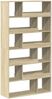 vidaXL Bücherregal Sonoma-Eiche 100x33x187,5 cm Holzwerkstoff 3309350 Bild 2