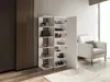 Vente-unique - SYLANY Ordnungshelfer Holz, Platte Weiß - B 40,9 cm x H 165,7 cm x L 87,6 cm Bild 2