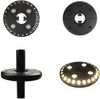 12x Sonnenschirmleuchte Ø16cm 28LED Schirmlicht Gartenbeleuchtung Außenleuchte Outdoor-Lampe Schirmleuchte Sonnenschirmbeleuchtung Schirmbeleuchtung Terrassenleuchte Bild 3