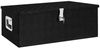 vidaXL Aufbewahrungsbox Schwarz 90x47x33,5 cm Aluminium 152255 Bild 2